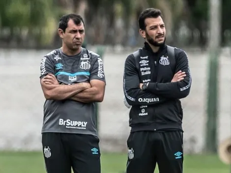 Carille tira titular do Santos após erro e Dracena não perdoa treinador