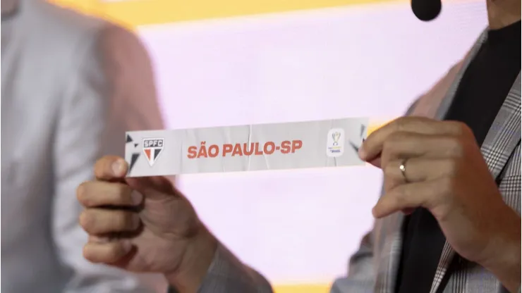 São Paulo aguarda sorteio da Copa do Brasil. Foto: Lucas Figueiredo/CBF