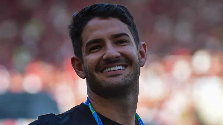 Alexandre Pato em jogo do São Paulo em 2023, pela Copa do Brasil. Foto: Thiago Ribeiro/AGIF