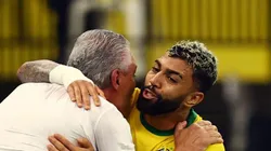 Gabigol trabalhou com Tite na Seleção Brasileira, mas não caiu no gosto do treinador no Flamengo. Foto: Buda Mendes/Getty Images