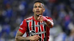 Foto: Marcelo Hernandez/Getty Images - Luciano celebra boa fase no São Paulo