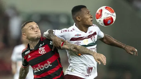 Marquinhos e Everton durante o 2° jogo da semifinal