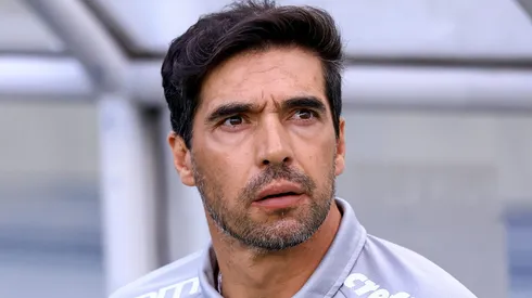 Abel Ferreira em partida do Palmeiras, na Arena Barueri, contra o Botafogo/SP, pelo Campeonato Paulista, no dia 09/03/2024.