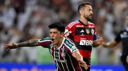 Germán Cano resolveu final do ano passado para o Fluminense. Foto: Thiago Ribeiro/AGIF
