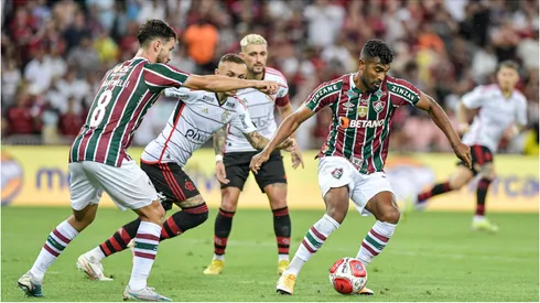 Fluminense quer goleada diante do Flamengo. Thiago Ribeiro/AGIF.