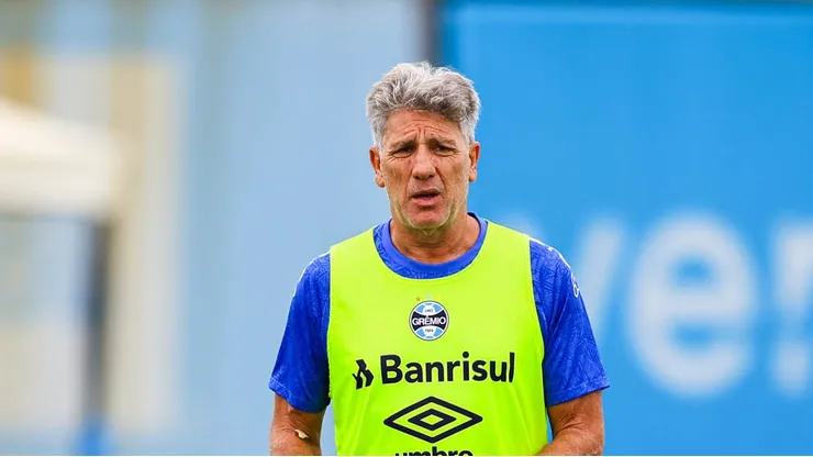 Renato está em sua quarta passagem no comando técnico do Tricolor. Foto: Renan Jardim / Grêmio FBPA