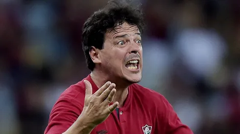 O treinador Fernando Diniz no clássico entre Fluminense e Flamengo, pelo Campeonato Carioca, no Maracanã, dia 09/03/2024.