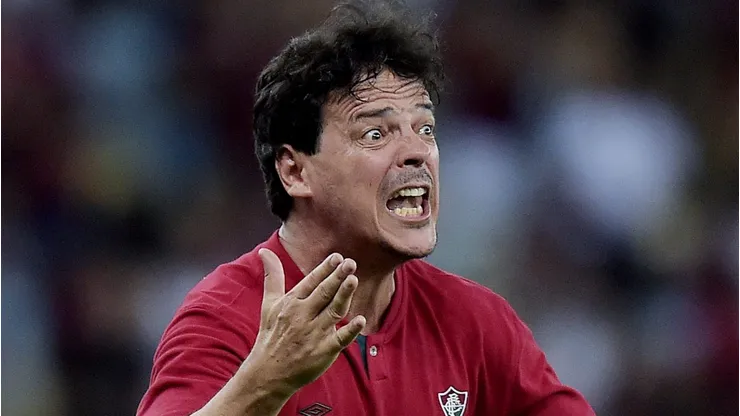O treinador Fernando Diniz no clássico entre Fluminense e Flamengo, pelo Campeonato Carioca, no Maracanã, dia 09/03/2024.