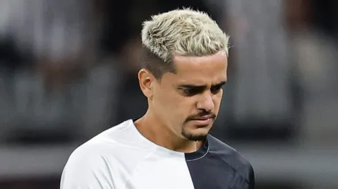 Fagner em partida entre Atlético/MG e Corinthians, no Mineirão, pela Copa do Brasil de 2023, no dia 17/05.