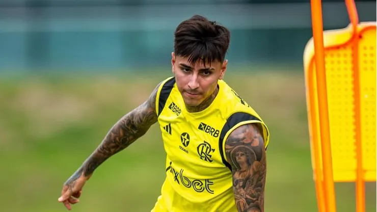 Pulgar chegou ao Mengão em 2022 e só começou a ganhar em espaço em 2023. Foto: Marcelo Cortes / CRF.