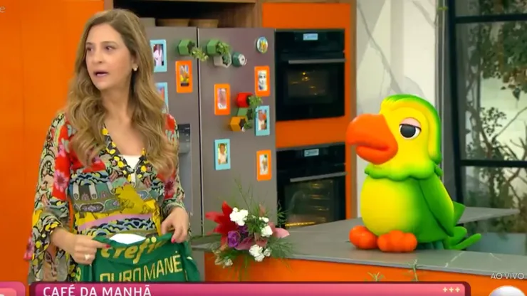 Leila Pereira levou 'invertida' de Louro Mané em programa de Ana Maria, na Globo - Foto: Reprodução/TV Globo