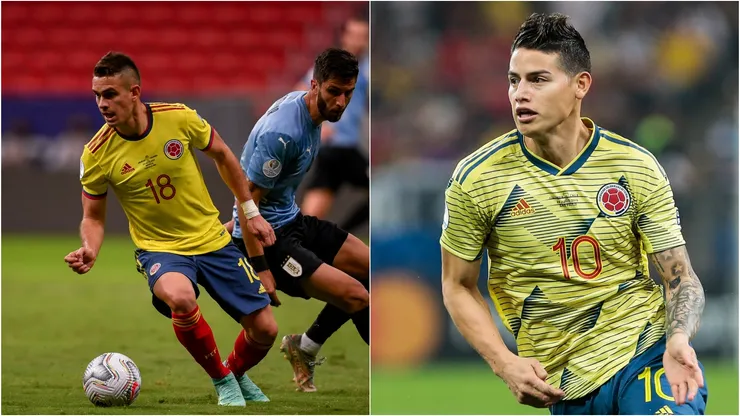 Borré e James Rodríguez são convocados. Mateus Bonomi/AGIF e Marcello Zambrana/AGIF.