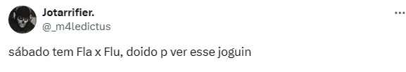 Flamengo vai enfrentar o Fluminense