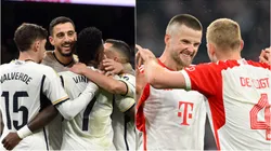 Real Madrid e Bayern de Munique. Foto: Denis Doyle/Christian Kaspar-Bartke/Getty Images