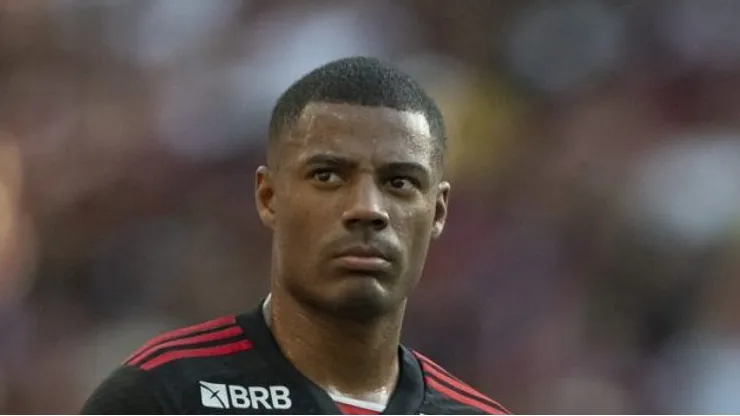 De La Cruz durante partida contra o Madureira no estadio Maracana pelo campeonato Carioca 2024.