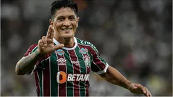 Germán Cano tem sete gols contra o Flamengo. Thiago Ribeiro/AGIF.