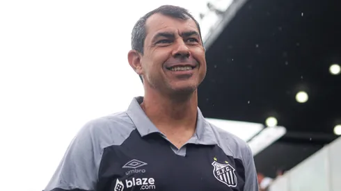 Gringo do Santos foi exaltado por Carille - Foto: Reinaldo Campos/AGIF.