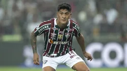 Cano em ação na partida contra a LDU, pela Recopa, já em 2024. Foto: Jorge Rodrigues/AGIF