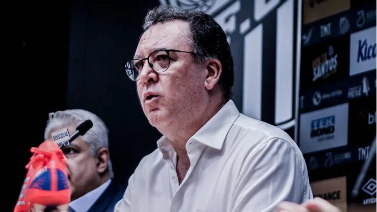 Marcelo Teixeira assinou contrato milionário para o Santos na temporada