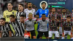 Times do Botafogo, Flamengo e Fluminense. Foto: Thiago Ribeiro/AGIF