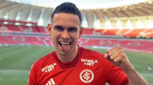 Participação de Borré na Copa do Brasil tende a contribuir ao pedido do Corinthians na CBF - Foto Ricardo Duarte/Internacional.