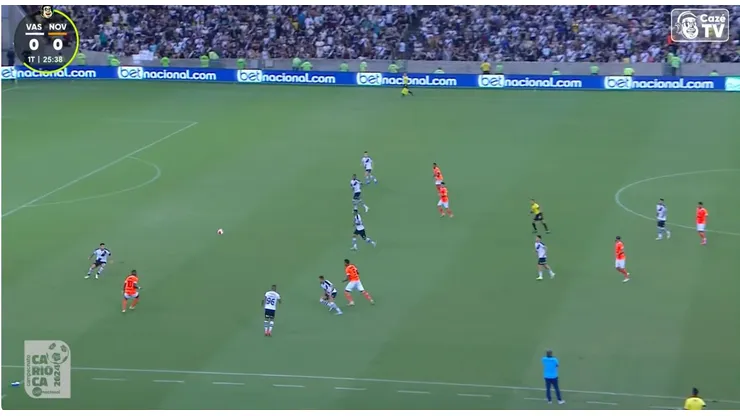 Campeonato Carioca, entre Vasco e Nova Iguaçu, com transmissão da Cazé TV, no Bolavip Brasil