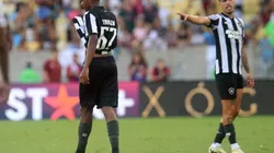 Yarlen, do Botafogo, em jogo contra o Fluminense pelo Campeonato Carioca. Foto: Vitor Silva / Botafogo.