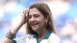 Leila Pereira durante o jogo deste sábado (9), válido pela última rodada da fase de grupos do Paulistão. Foto: Marcello Zambrana/AGIF