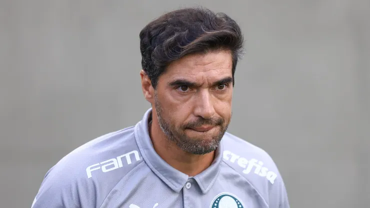 Abel Ferreira voltou a reclamar no local escolhido por Leila Pereira para substituir o Allianz Parque. Foto: Marcello Zambrana/AGIF