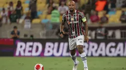 Foto: Lucas Merçon/Fluminense FC - Felipe Melo deu declaração polêmica sobre atuação do Flamengo
