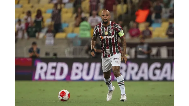 Foto: Lucas Merçon/Fluminense FC - Felipe Melo deu declaração polêmica sobre atuação do Flamengo