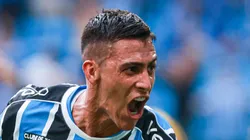 Pavón durante partida do Campeonato Gaúcho de 2024.