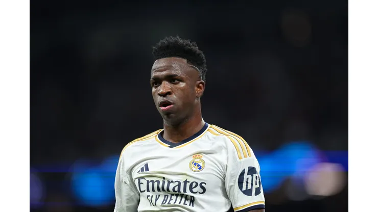 Foto: Gonzalo Arroyo Moreno/Getty Images - Vini Jr pode sair do Real Madrid e jogar no PSG