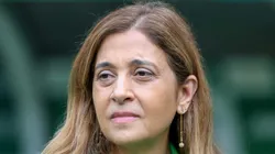 SP - SAO PAULO - 09/04/2023 - PAULISTA 2023, PALMEIRAS X AGUA SANTA - Leila Pereira presidente do Palmeiras antes da partida entre Palmeiras e Agua Santa no estadio Arena Allianz Parque pelo campeonato Paulista 2023. Foto: Marcello Zambrana/AGIF