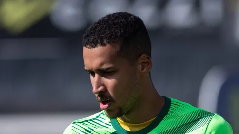 Gabriel Batista ainda em 2022, quando defendeu as cores do Sampaio Corrêa. Foto: Joao Vitor Rezende Borba/AGIF
