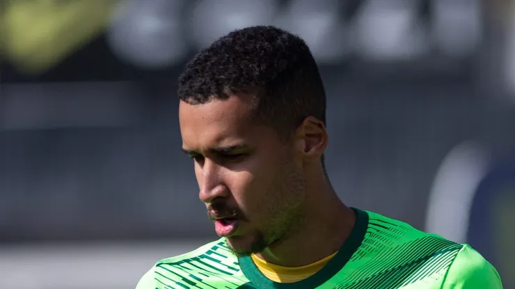 Gabriel Batista ainda em 2022, quando defendeu as cores do Sampaio Corrêa. Foto: Joao Vitor Rezende Borba/AGIF