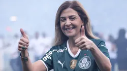 Leila Pereira pode preparar mais novidades ao Palmeiras - Foto: Ettore Chiereguini/AGIF.