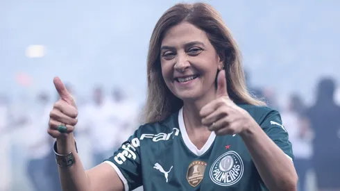 Leila Pereira pode preparar mais novidades ao Palmeiras - Foto: Ettore Chiereguini/AGIF.