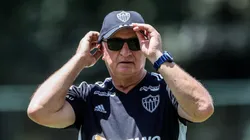 Felipão, comandante do Galo, expôs o que pensa sobre a base atleticana - Foto: Pedro Souza / Atlético