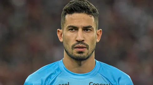 Pedro Henrique em partida do Athletico/PR contra o Flamengo pela Copa do Brasil de 2023, no Maracanã, no dia 05/07.