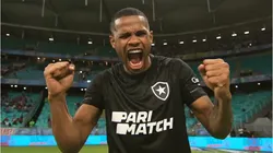 Foto: Vítor Silva/Botafogo - Júnior Santos se tornou o maior artilheiro do Botafogo na história da Copa Libertadores
