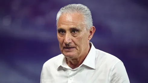 Tite, do Flamengo, durante partida contra o Cruzeiro, pelo Brasileirão 2023 - Foto: Gilson Lobo/AGIF