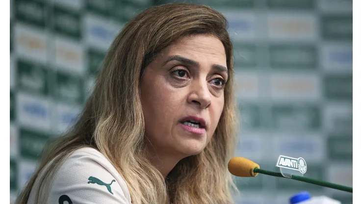 Em entrevista, Leila Pereira volta a escancarar problemas do Verdão com a WTorre Foto: Ettore Chiereguini/AGIF