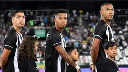 Vasco fez proposta de empréstimo por Marlon Freitas (à direita) - Foto: Vitor Silva/Botafogo