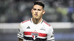 James ia sair, mas acabou ficando no São Paulo - Foto: Abner Dourado/AGIF.