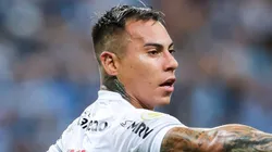 Eduardo Vargas em partida do Atlético/MG contra o Grêmio, na Arena Grêmio, no Campeonato Brasileiro de 2021, no dia 09/12.