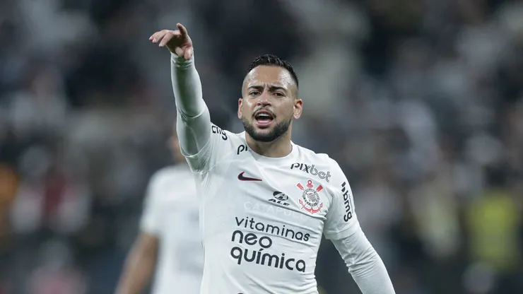 Maycon, do Corinthians, durante partida da equipe no Paulistão 2024 - Foto: Rodrigo Coca/Ag. Corinthians