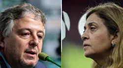 Paulo Nobre pode voltar a ser concorrente de Leila nas próximas eleições do Palmeiras? - Fotos: Alê Cabral e Thiago Ribeiro/AGIF