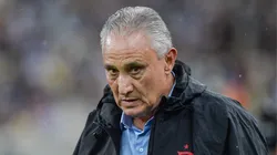 Tite, técnico do Flamengo, durante partida contra o Vasco, pelo Carioca 2024 - Foto: Thiago Ribeiro/AGIF
