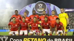 Elenco do Internacional no jogo contra o ASA, pela Copa do Brasil. Foto: Marlon Costa/AGIF